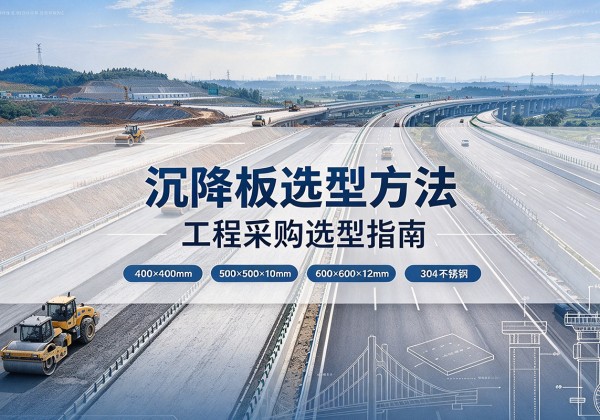 修水沉降板选择方法