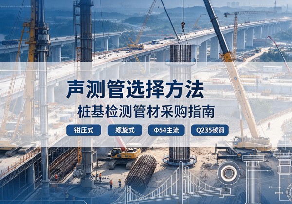 修水声测管选型标准