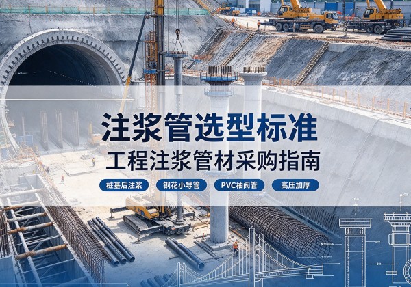 修水注浆管选型标准